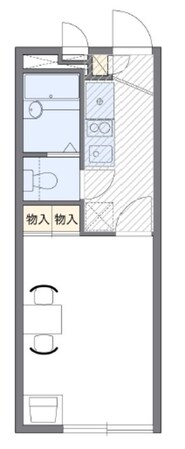 レオパレスパルティ－タの物件間取画像